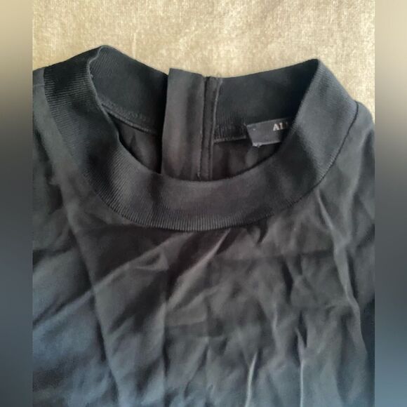 All saints black long sleeve blouse size small - Picture 7 of 10